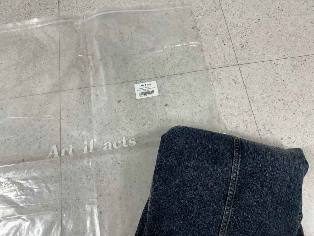 アート イフ アクツ デニム トラッカー ジャケット ライト Indigo M KANDAIZUMI_COM