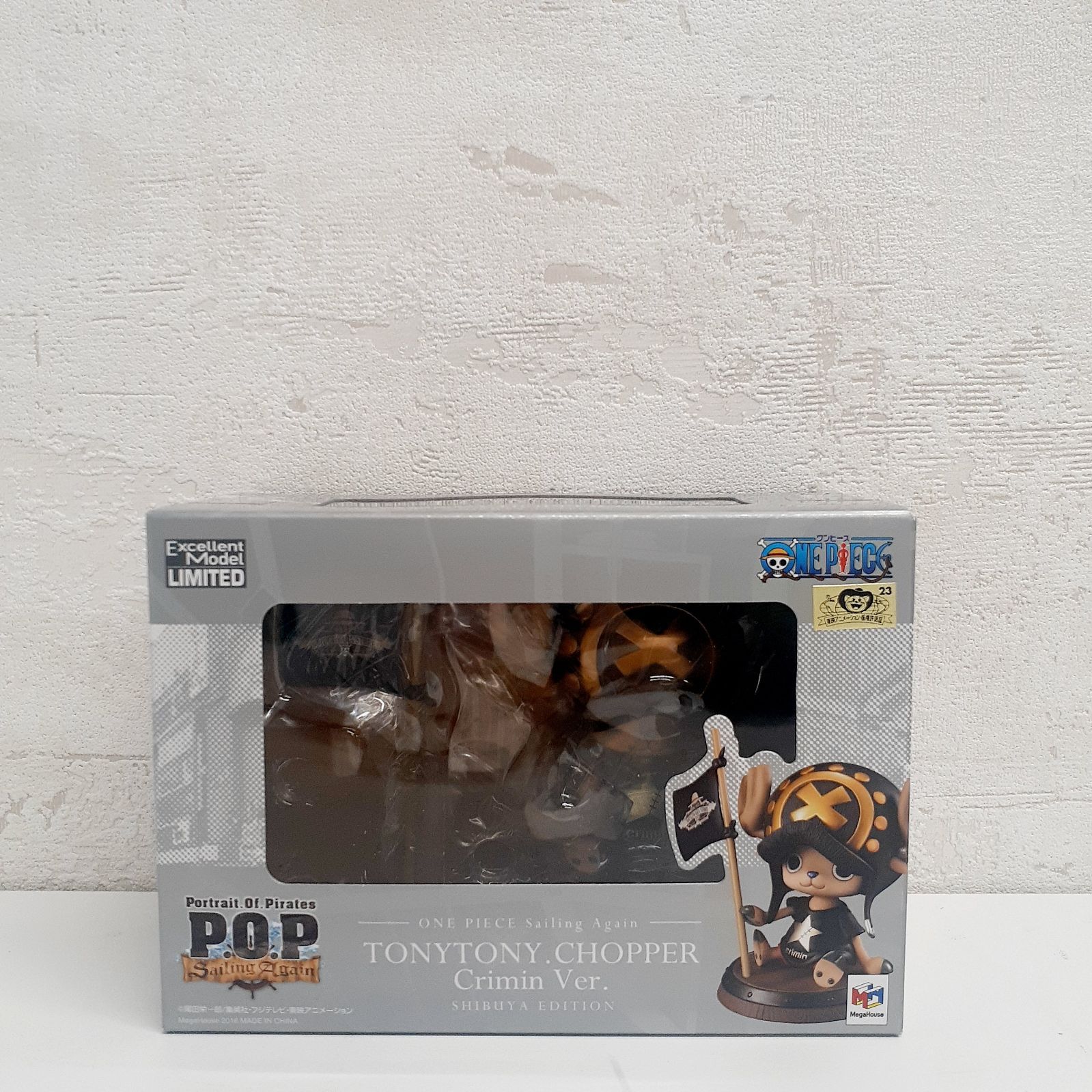 最速出荷新品未開封品★POPチョッパーCrimin Ver. SHIBUYA EDITION ONE PIECE Sailing Again Portrait.Of.Pirates ワンピースフィギュア渋谷 限定品 トニートニー・チョッパー