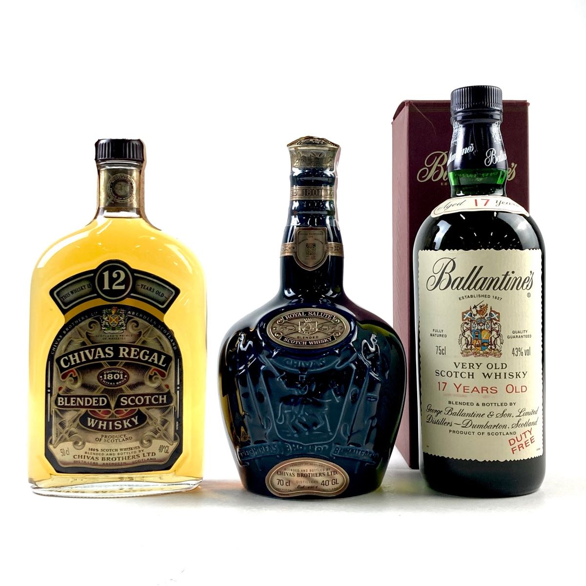 古酒 3本セット Ballantines バランタイン GOLD SEAL ゴールドシール 12年 エクストラ SCOTCH WHISKY スコッチ ウイスキー 未開栓 A17405sM 古酒 1円~スタート 3本セット Ballantine\u0027s バランタイン 17年 VERY