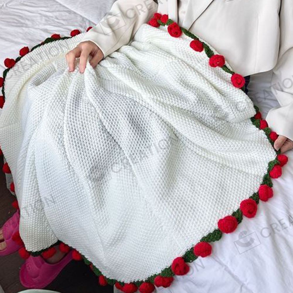 170CM 花の毛布
