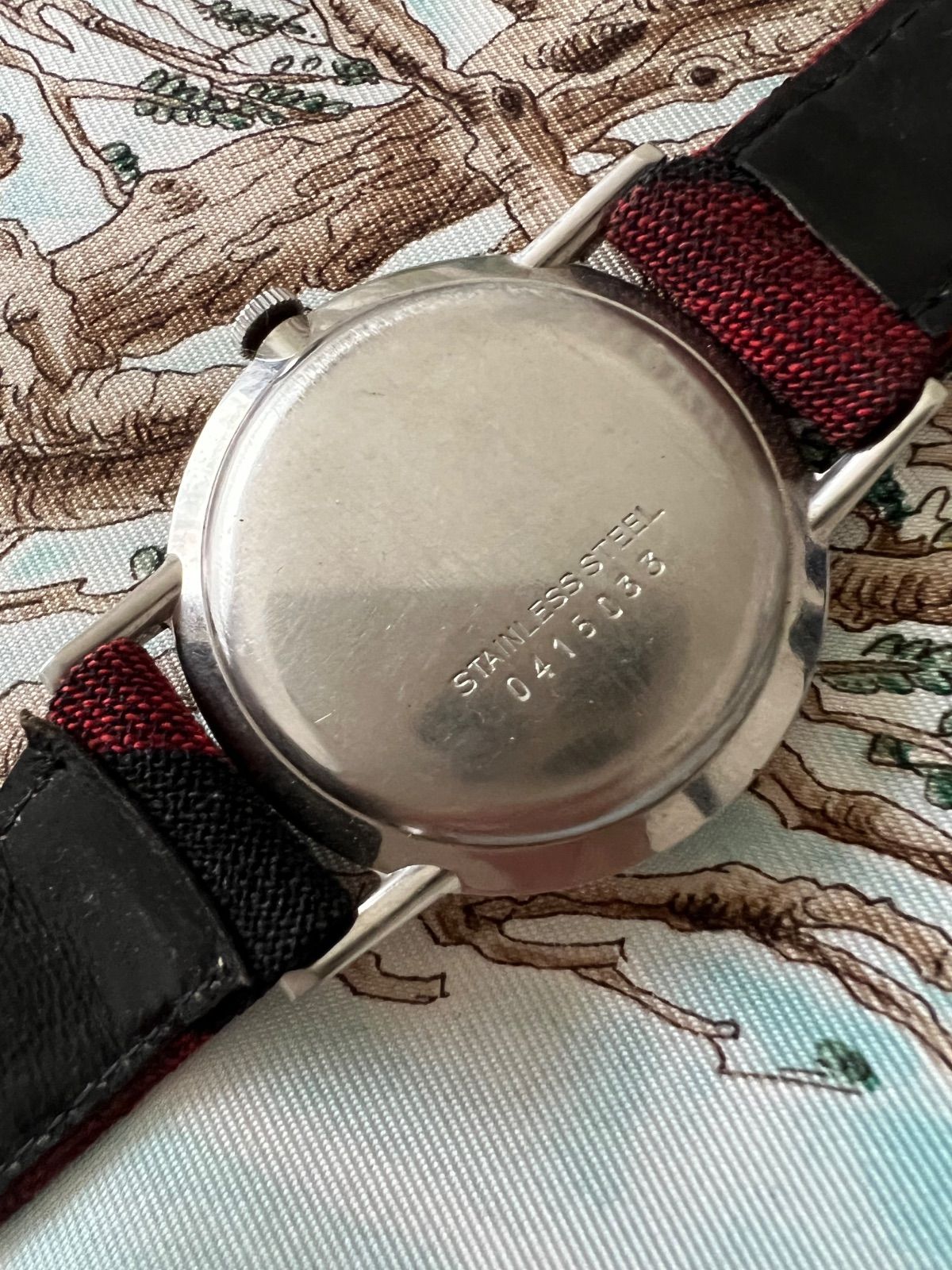 スイス製 ヒューストン 手巻き 時計 メンズ アンティーク