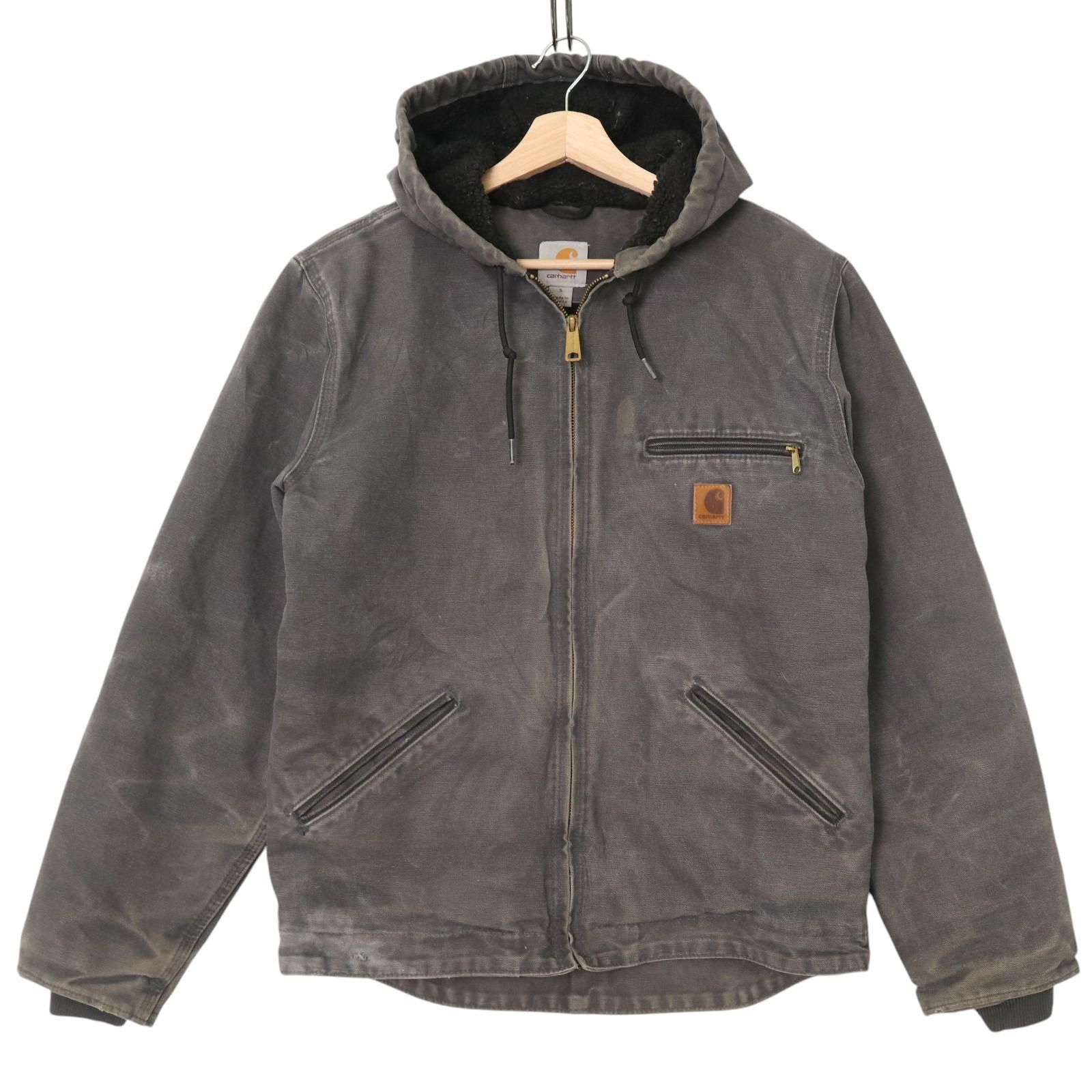 Carhartt カーハート シエラジャケット ダック ワークジャケット グレー（メンズ S ）中古 古着 A4505