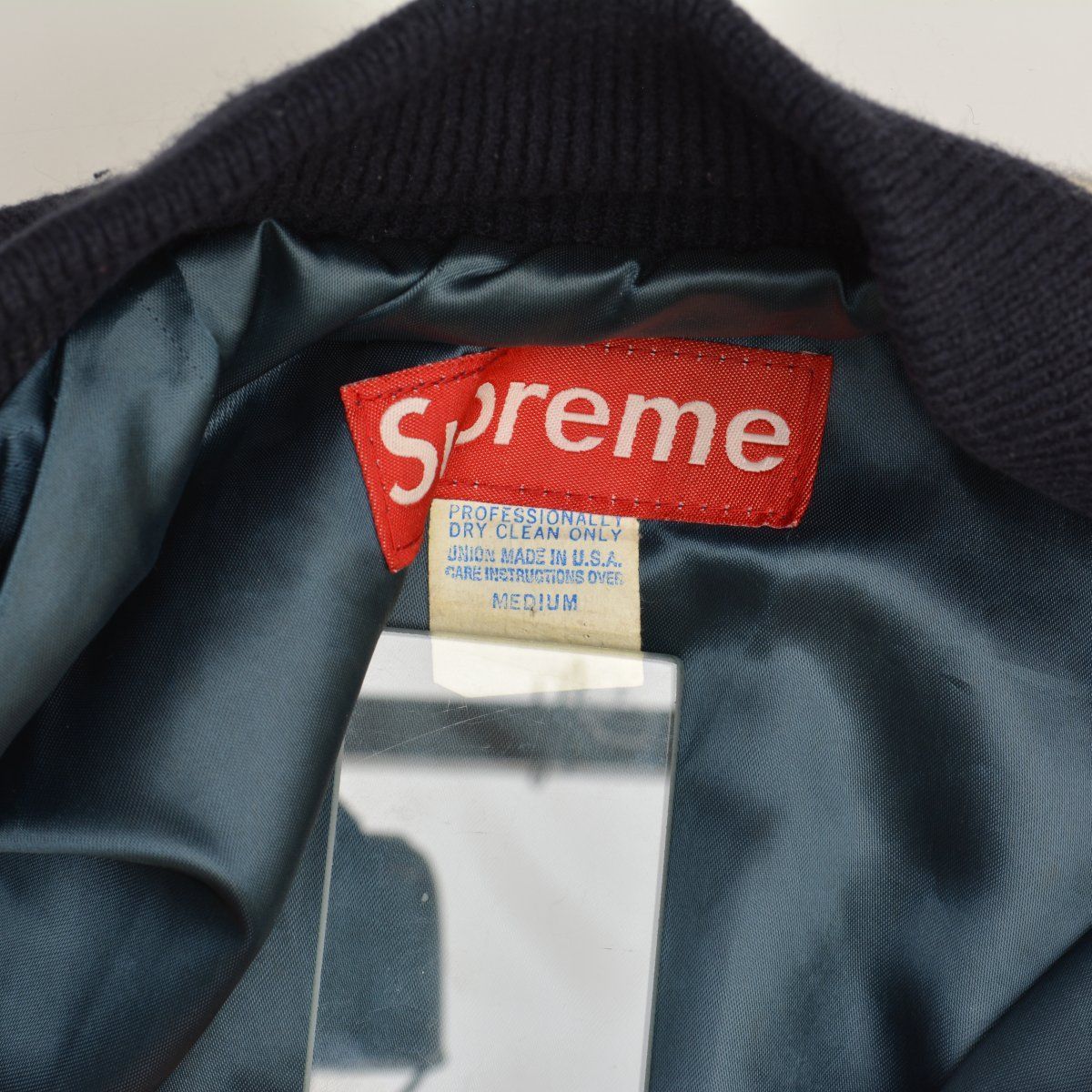 SUPREME】90s USA製 OLD archive 2nd VARSITY ヴァーシティー SUPREME】90s USA製 OLD archive 2nd VARSITY ヴァーシティー