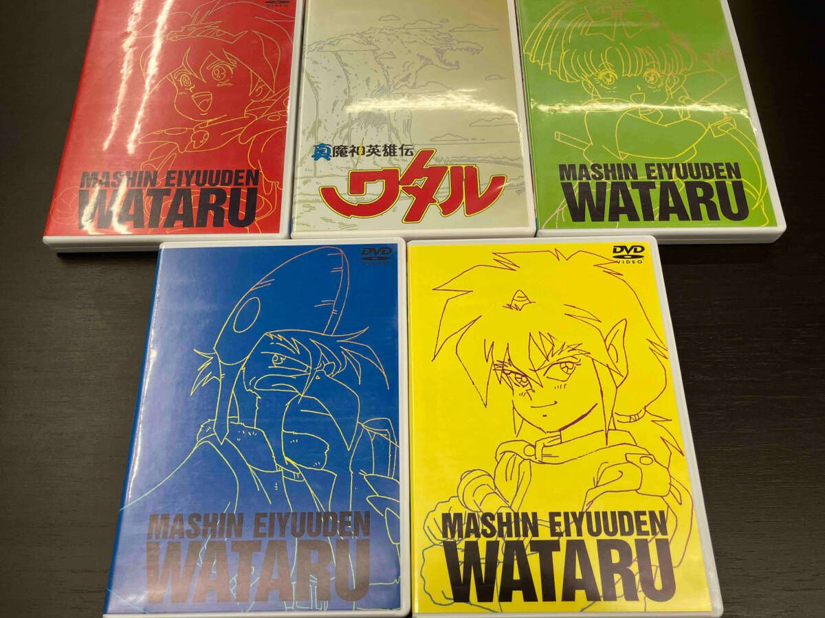 特典ブックレット欠品】「魔神英雄伝 ワタル TV OVA DVD BOX 1