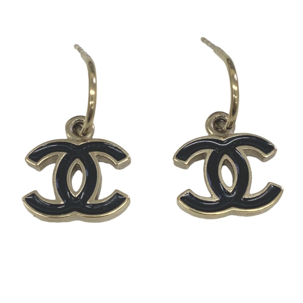 CHANEL シャネル ピアス ココマーク スイング リバーシブル