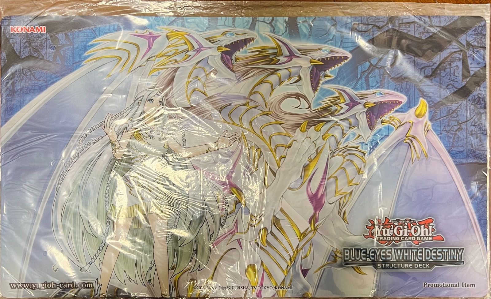 遊戯王 青眼の究極霊竜 白き乙女 プレイマット 青眼の究極霊竜＆白き乙女 プレイマット - カードショップすぱいらる通販