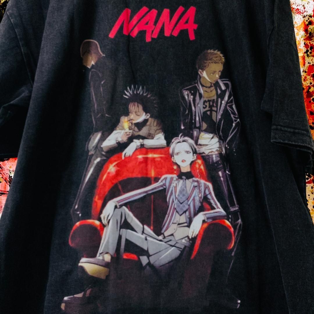 NANA 漫画 リプリント Tシャツ 半袖 メンズ 新品 個性的 <!-利用不可