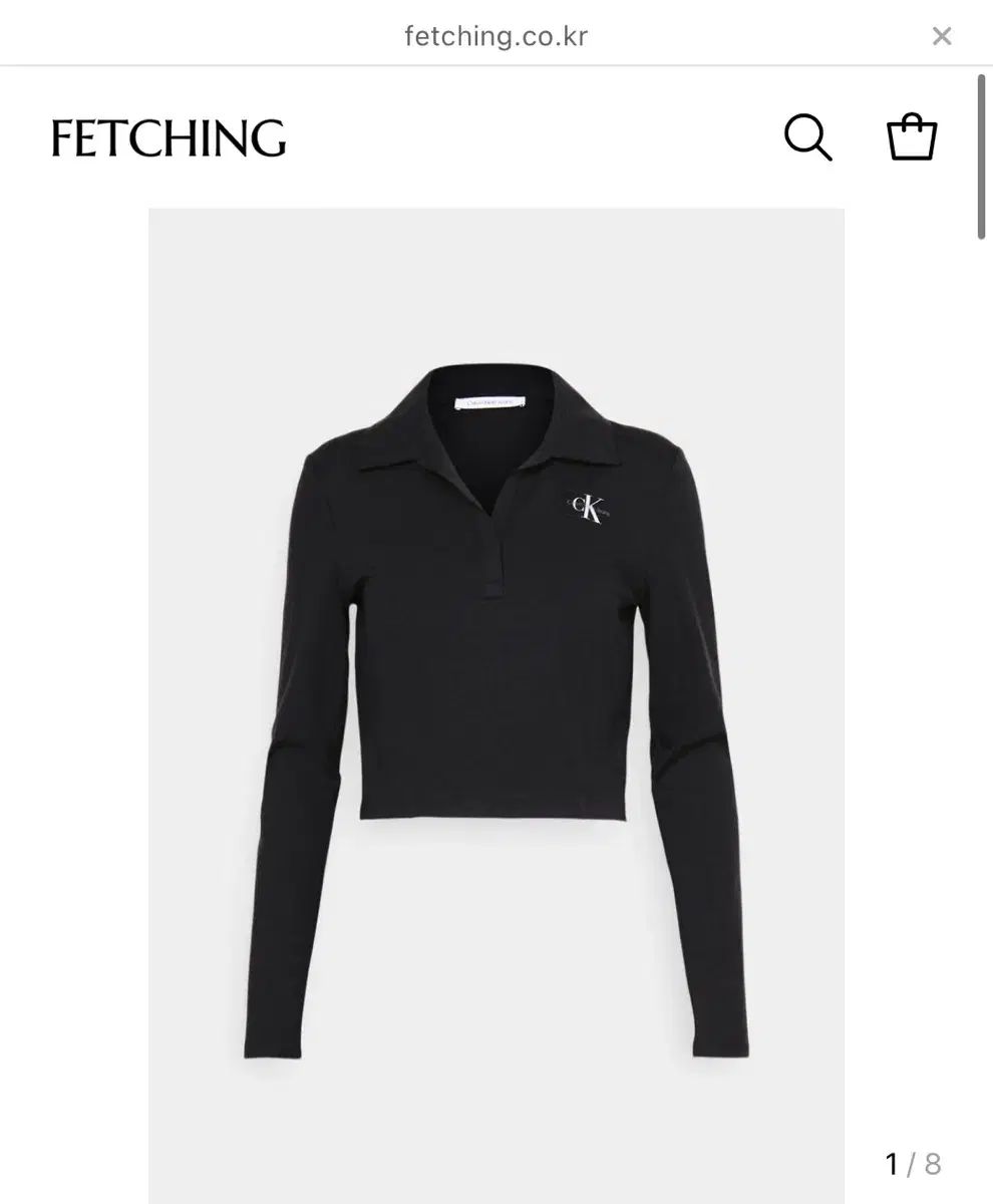 Calvin Klein カルバ ンクライン 黒 長袖