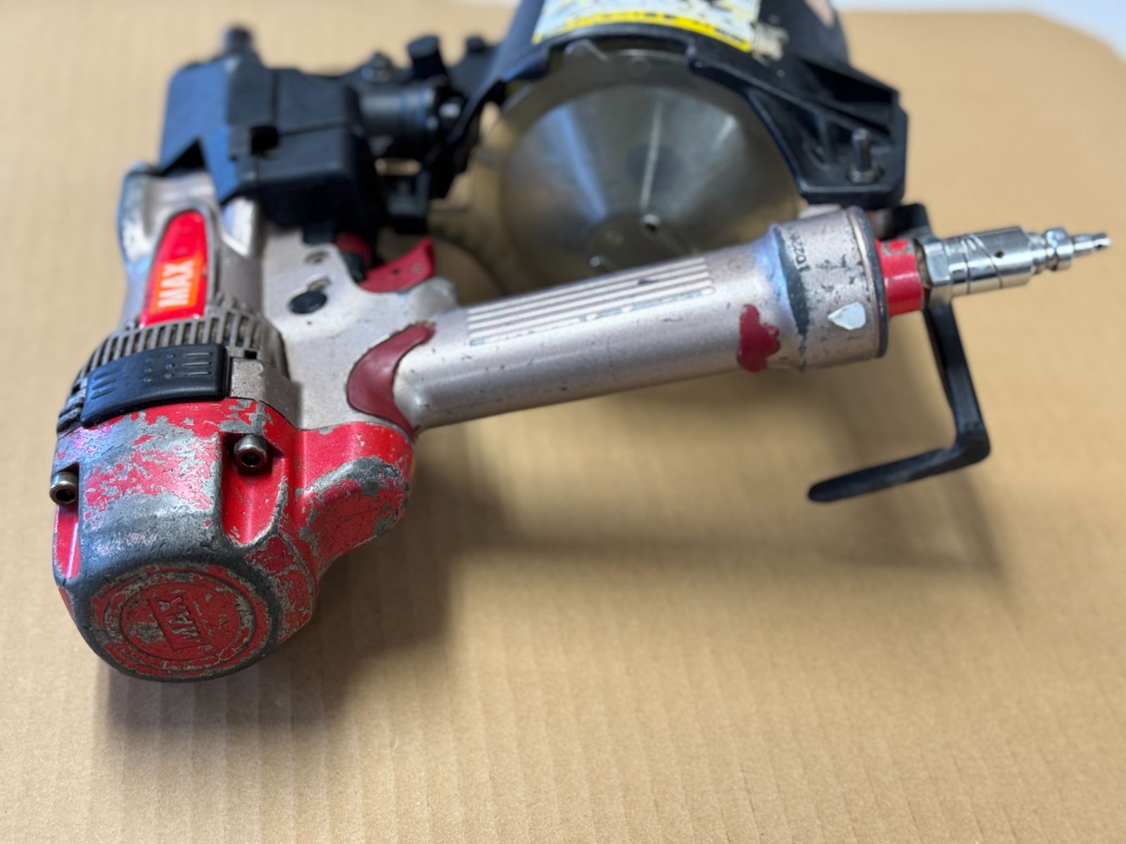 マックス 釘打ち機 スーパーネイラ HN-65 ツール エアー 工具 コンプレッサー 高圧 max 送料無料] ☆マックス 高圧 釘打機 スーパー ネイラ HN-65 釘打ち機 MAX