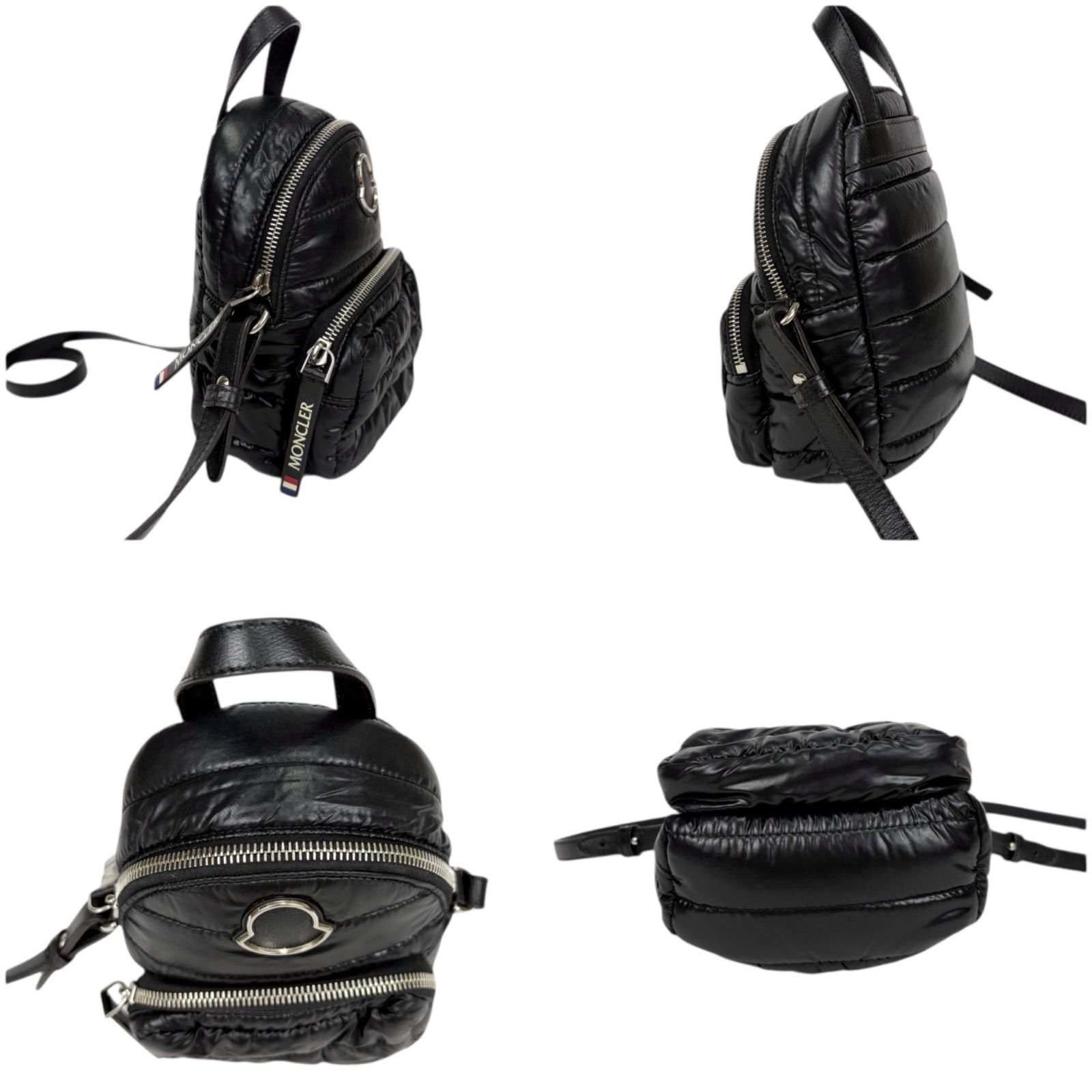 モンクレール MONCLER リュックサック型 ショルダーバッグ ポシェット 