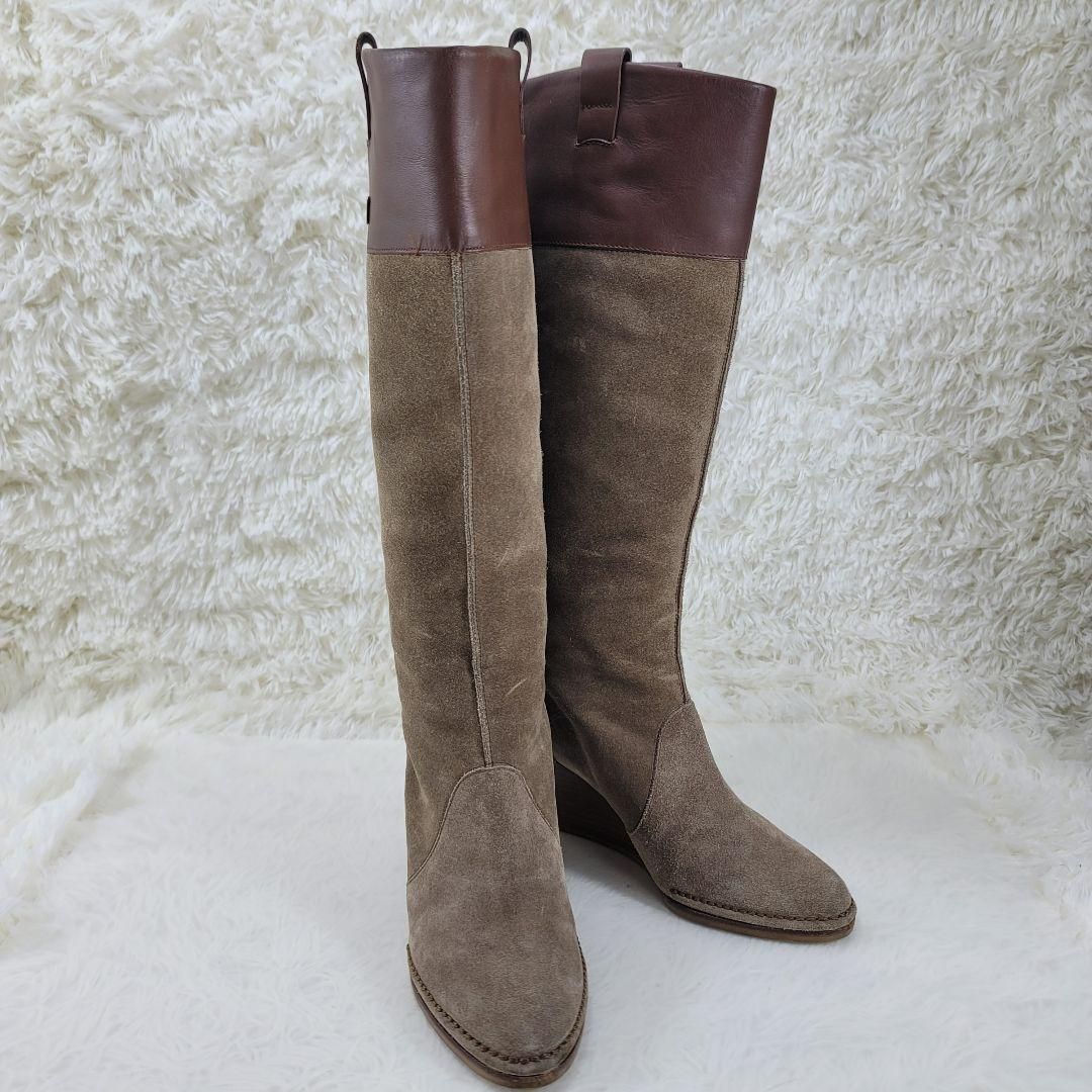 Salvatore Ferragamo ロングブーツ ブラウン