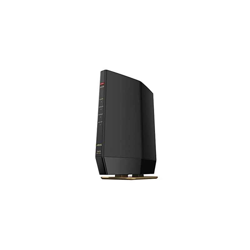 BUFFALO バッファロー WSR-5400AX6S-MB 無線ルーター マットブラック 0