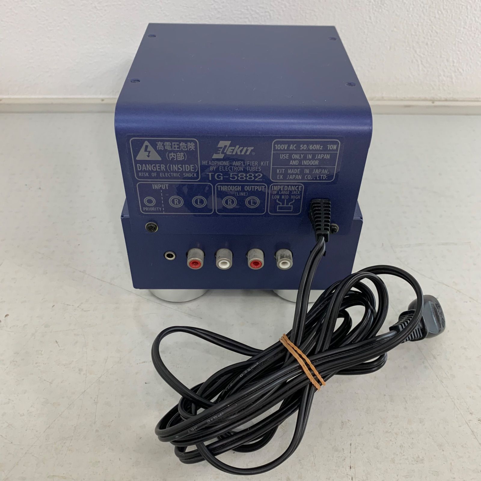 最短当日配送。 ELEKIT TG-5882 ヘッドフォンアンプ エレキット 積み重ね