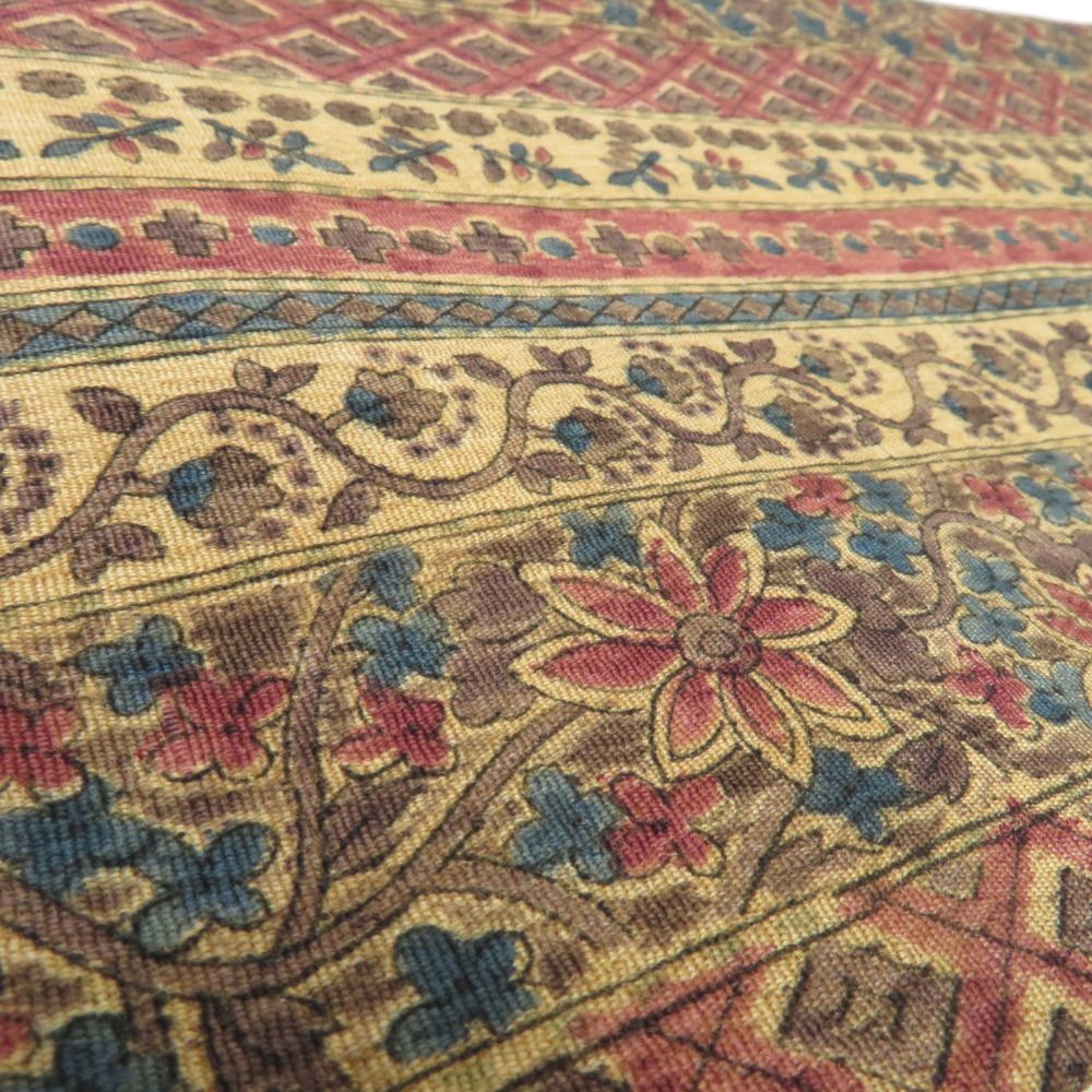 半幅帯 リバーシブル半巾帯 帯締め付き 正絹 巾:約16×長さ:約414cm