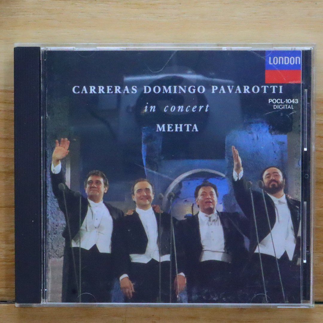 国内盤CD☆パヴァロッティ(ルチアーノ),ドミンゴ(プラシド),カレーラス