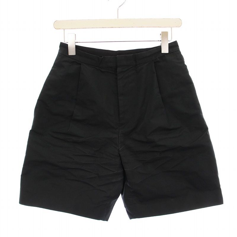 ミューズ ドゥーズィエム クラス MUSE de Deuxieme Classe 22SS affeta half パンツ ハーフ ショートパンツ 36 黒 22-030-500-4101-1-0 |YM