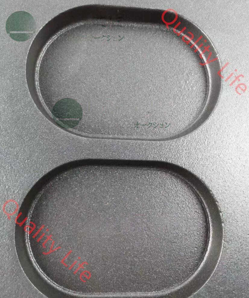 電気 楕円形の今川焼機 6穴 楕円形の大判焼器 大判焼き 回転焼き 単相 1 0０V|業務用|厨房機器