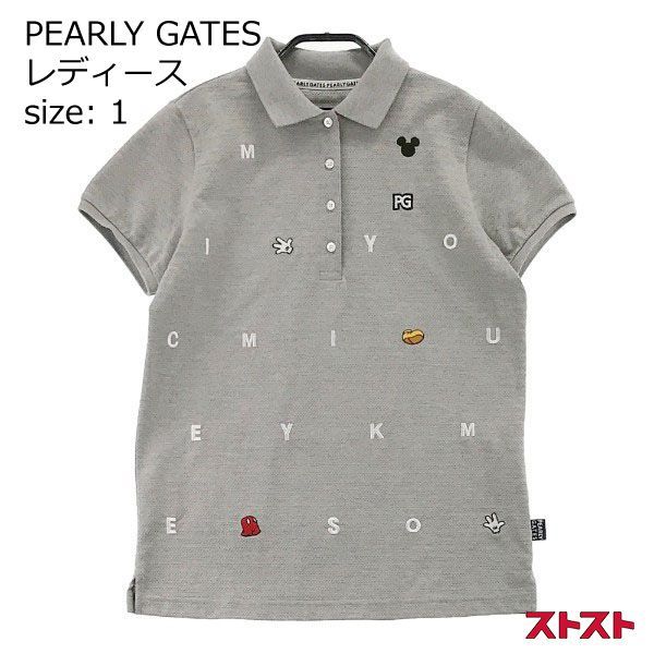 PEARLY GATES パーリーゲイツ ×Disney ミッキー ディズニー 半袖