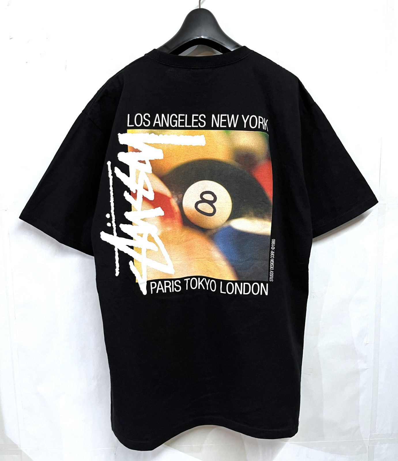 STUSSY｜ステューシー 8ボール ビリヤード Tシャツ - メルカリ