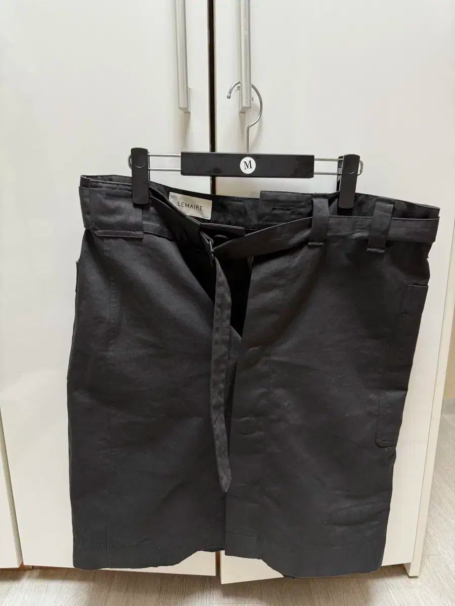 LEMAIRE ルメール Apron Pocket Skirt エプロン ポケット スカート 黒 36 GULLKHAN_COM