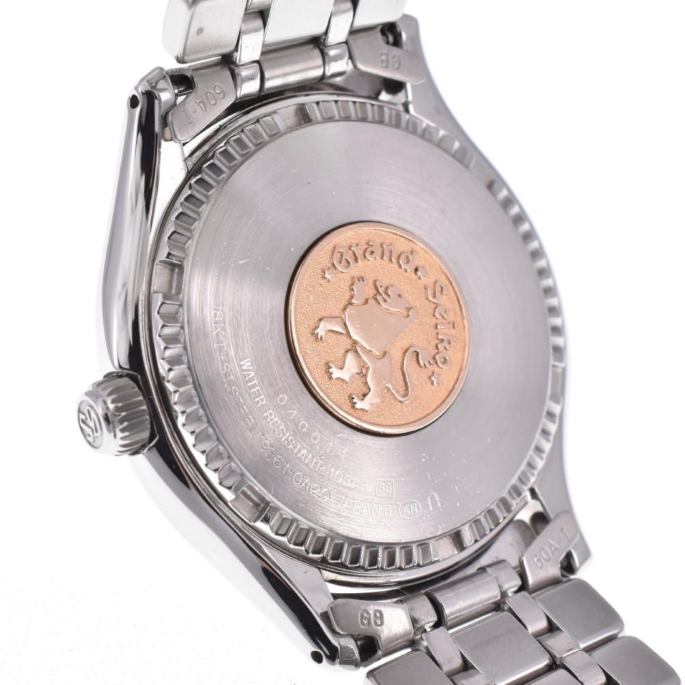 セイコー SEIKO SBGX004/9F61-0A20 グランドセイコー K18PG ベゼル