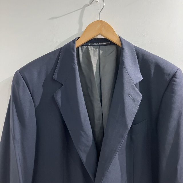 dunhill ダンヒル テーラードジャケット シングル 2B XL ネイビー dunhill ダンヒル テーラードジャケット ジャケットスーツ