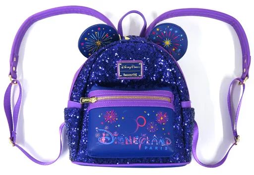 バッグ ミッキーマウス リュックサック Disneyland Paris 30th Family ディズニー×Loungefly ラウンジフライ ディズニーランド パリ30周年記念グッズ