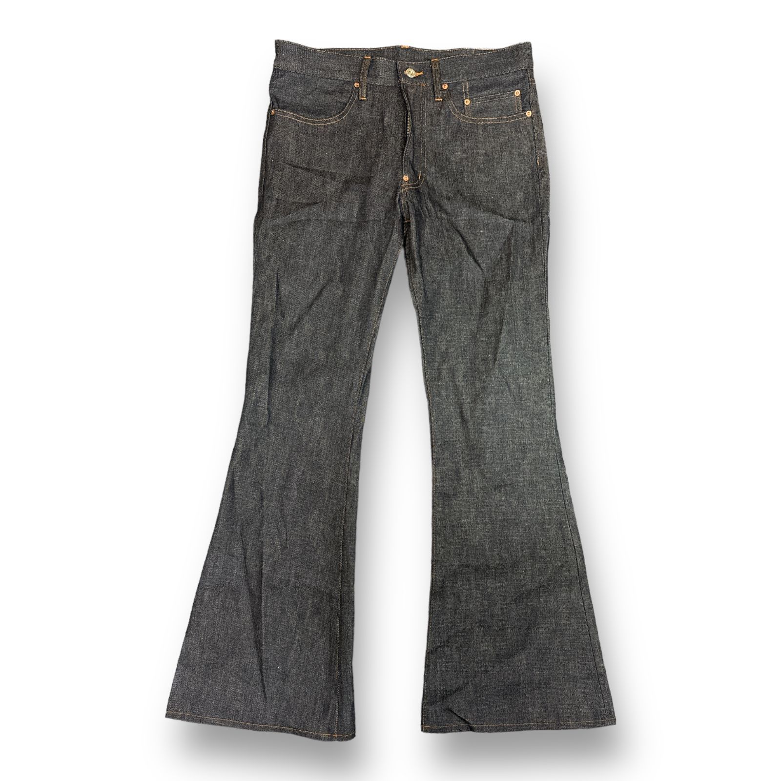 SUGARHILL Modern Denim FLARED Pants FOILED DENIM TROUSERS FLARED CUT – SUGARHILL TOKYO