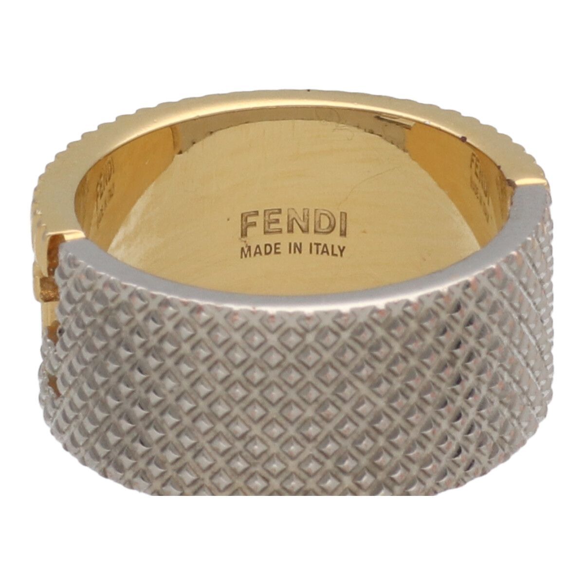 中古】 Fendi フェンディ FFリング 7AJ774APUPF0F0N ゴールド