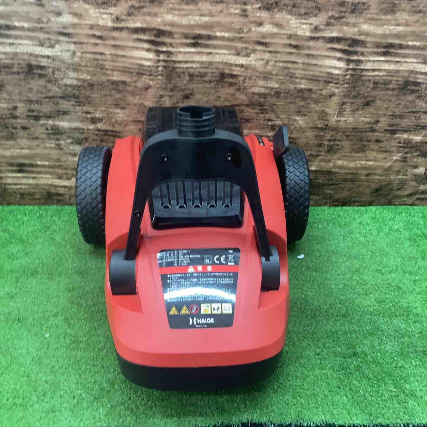 HAIGA ハイガー 電動 芝刈り機 充電式 コンパクト収納 刈高3段階