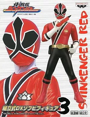 侍戦隊シンケンジャー　シンケンレッド　ソフビ 中古】フィギュア シンケンレッド「侍戦隊シンケンジャー」組立式DX