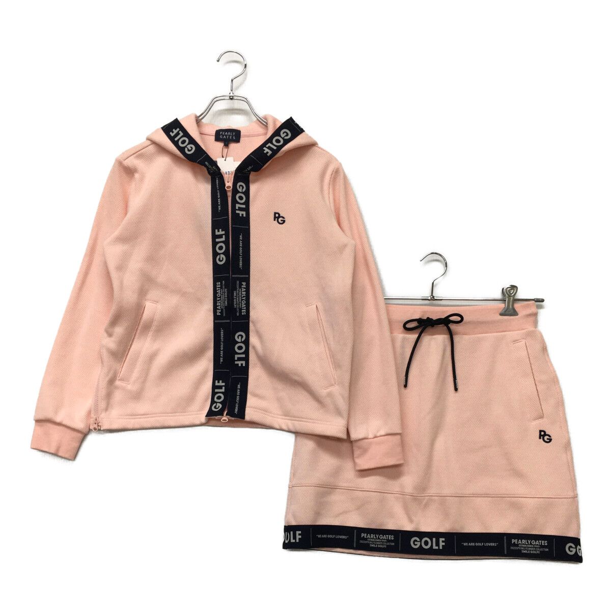 PEARLY GATES セットアップ パーカー　レディース新品タグ付き 中古 レディース パーリーゲイツ PEARLY GATES セットアップ 1(M