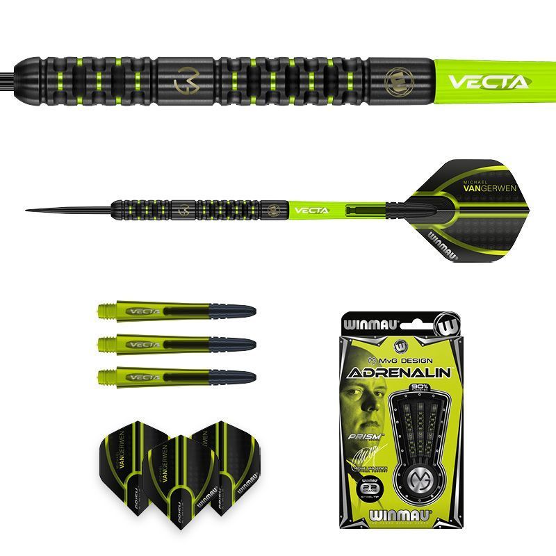 お手軽価格で贈りやすい Winmau 【新品未使用】 MvG ハードダーツ 23g