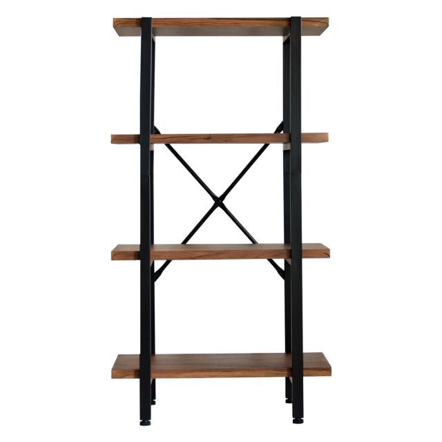 OTIS オーティス 4段ラック 幅60 オープン 収納 木製 棚 本棚 シェルフ 間仕切り ディスプレイ コンパクト スリム 省スペース 一人暮らし リビング おしゃれ デザイン MARWIL-DEMENAGEMENTS_CH