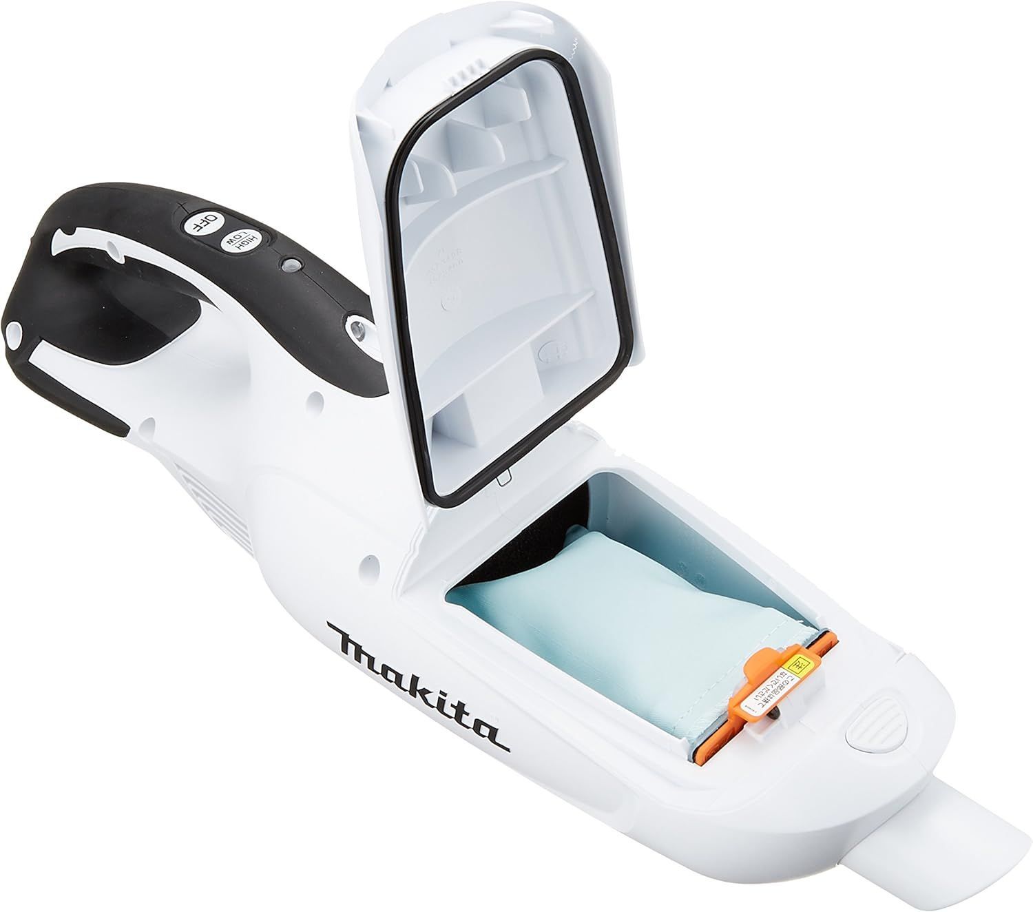 マキタ Makita 充電式クリーナ 18V 本体のみ バッテリー 充電器別売 CL182FDZW 白 ホワイト ブラック 黒 家庭用 オフィス 工事現場 隙間掃除 コードレス マキタ18Vバッテリーシリーズ 管理番号MN735AF