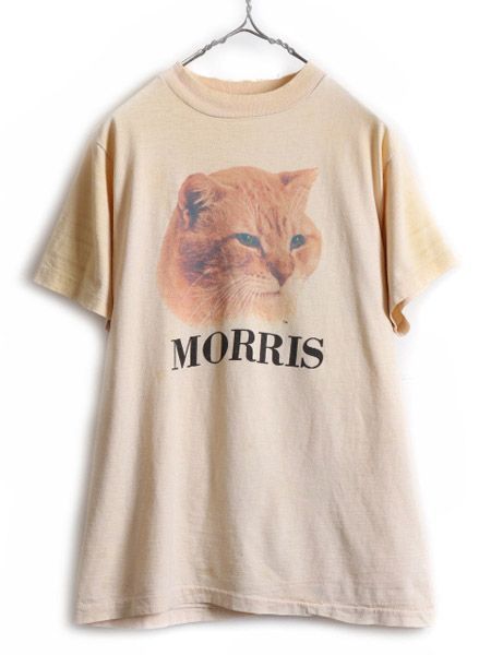 お得なクーポン配布中!】 80s MORRIS プリント 半袖 Tシャツ S