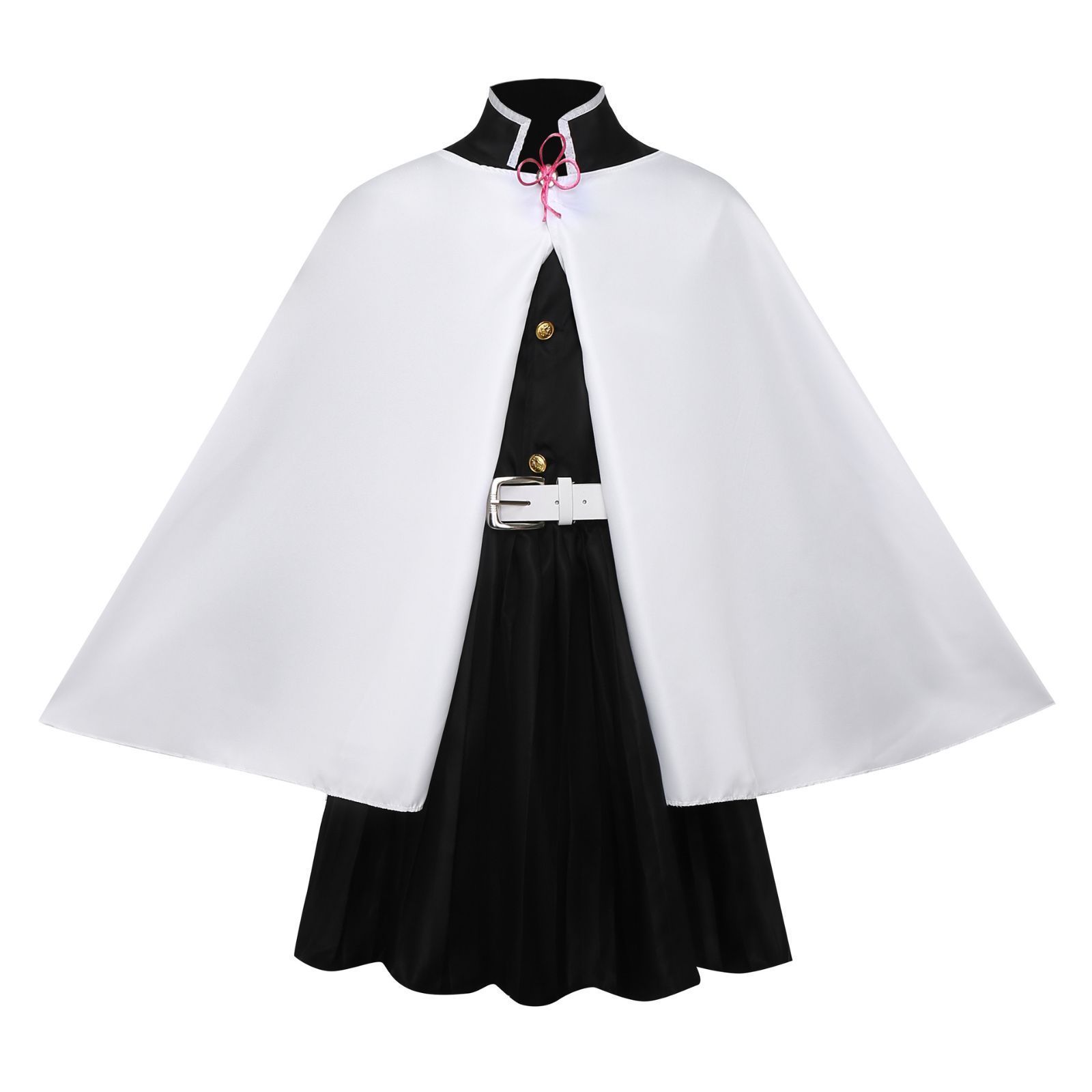 【在庫限りの大特価】 鬼滅の刃 風 栗花落 カナヲ つゆり かなお風 コスプレ 子供 セット フルセット かつら ウィッグ付き キッズ110 120 130 140 150 160 大人 S M L成人 鬼殺隊 隊服 学ラン ハロウィン仮装 コスチューム衣装アニメ 映画 送料無料！