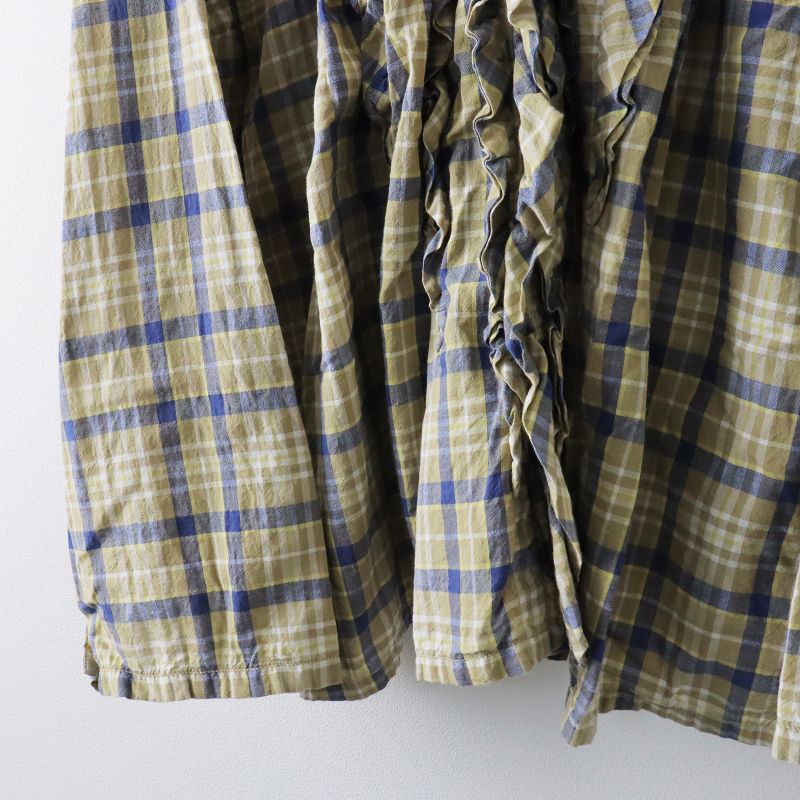 45R 45rpmインド麦平のマドラスフリルカシュクール