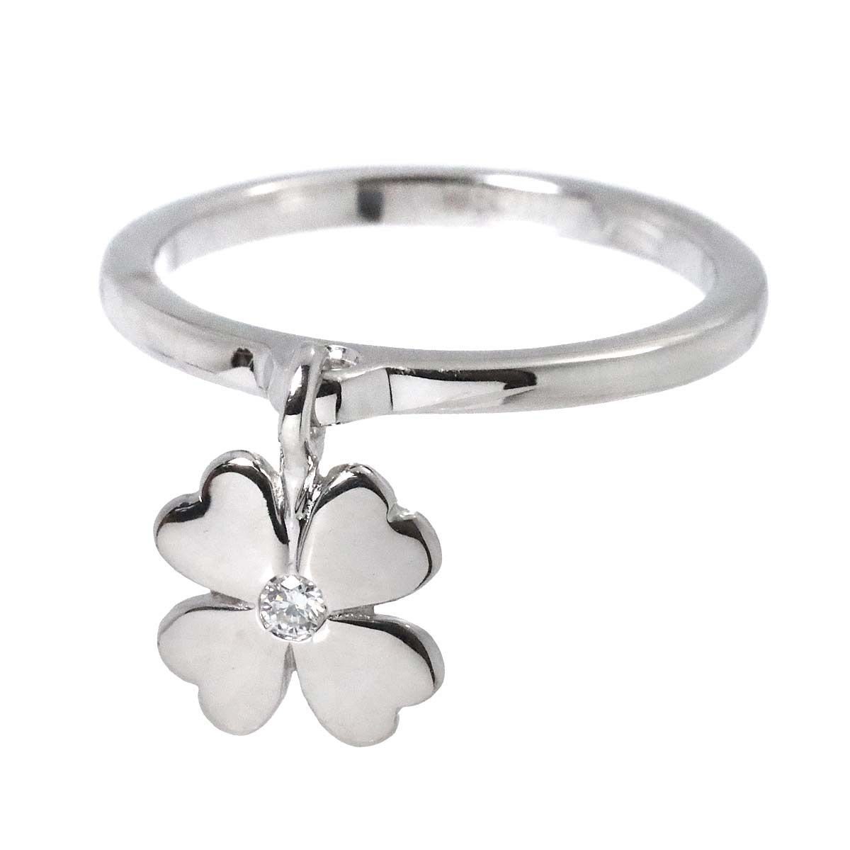 DIOR ディオール ダイヤ付き k18 750 リング クリスチャン ディオール Christian Dior #52 リング ダイヤ K18