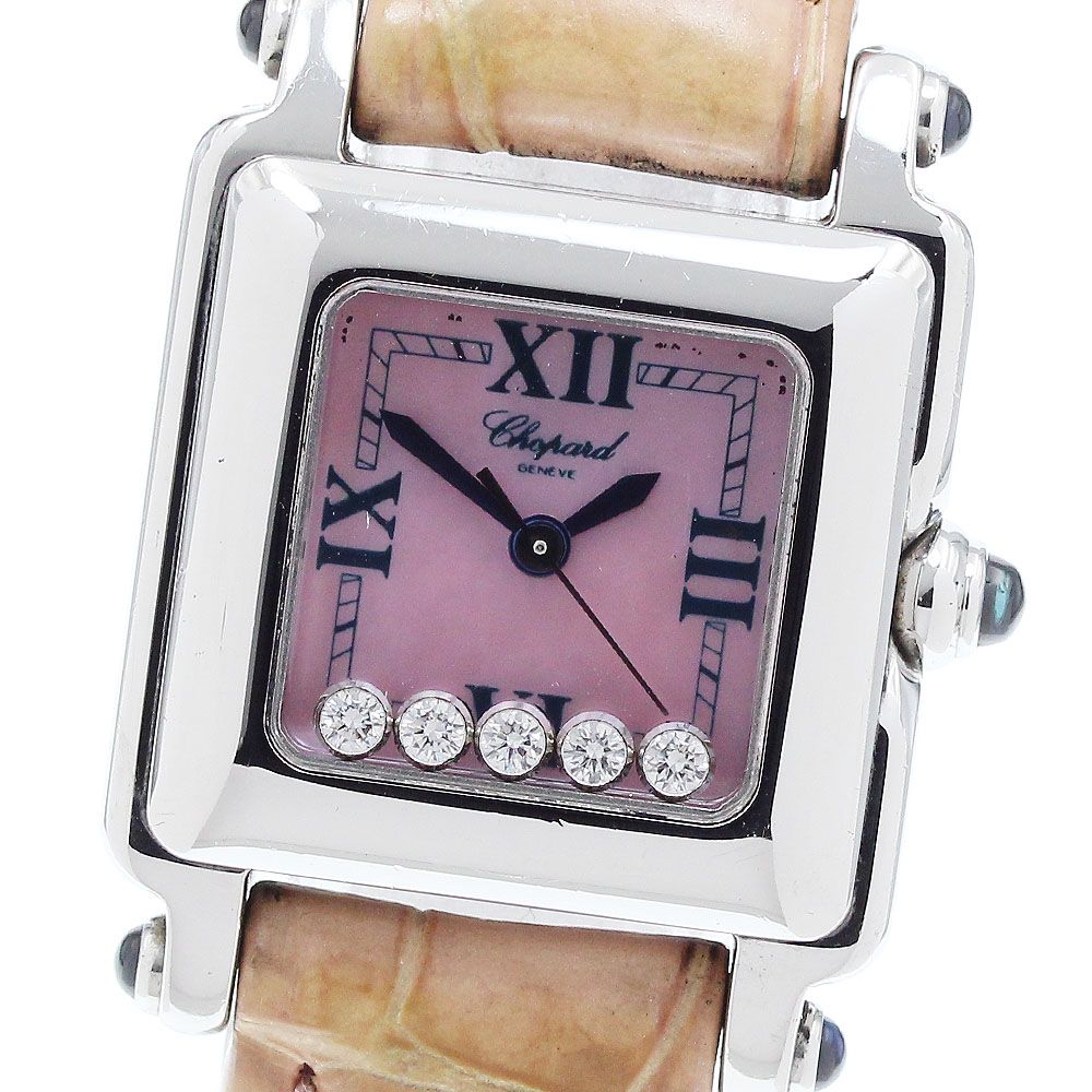 ショパール Chopard 27/8892-23 ハッピースポーツ 5Pダイヤ クォーツ  