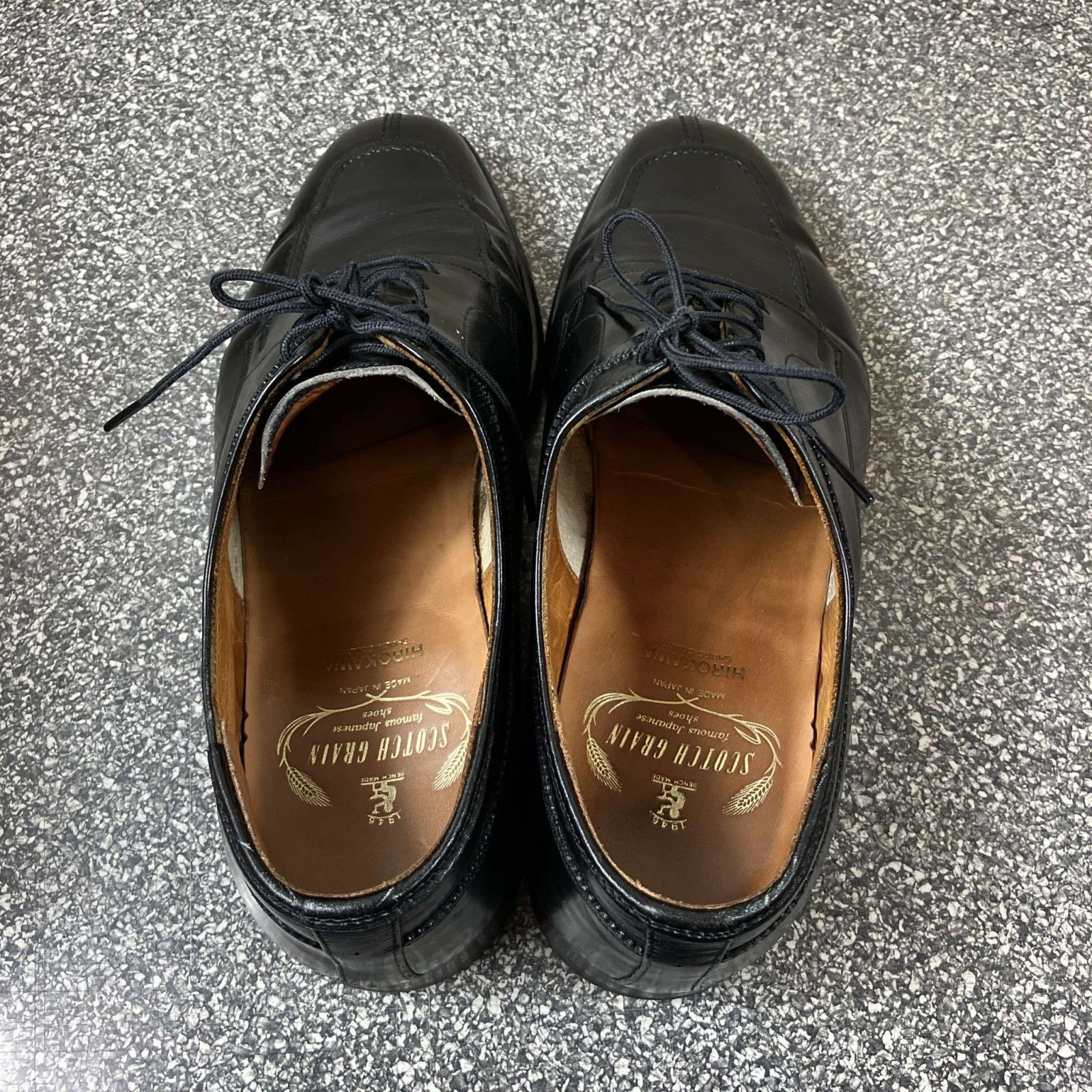 HIROKAWA SCOTCH GRAIN 黒レザーシューズ 楽天市場】【未使用品】【靴】SCOTCH GRAIN スコッチグレイン