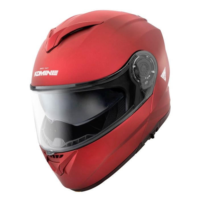 5営業日で発送 コミネ Komine HK-171 FL S HELMET Matt-Metal-Red L 01-171