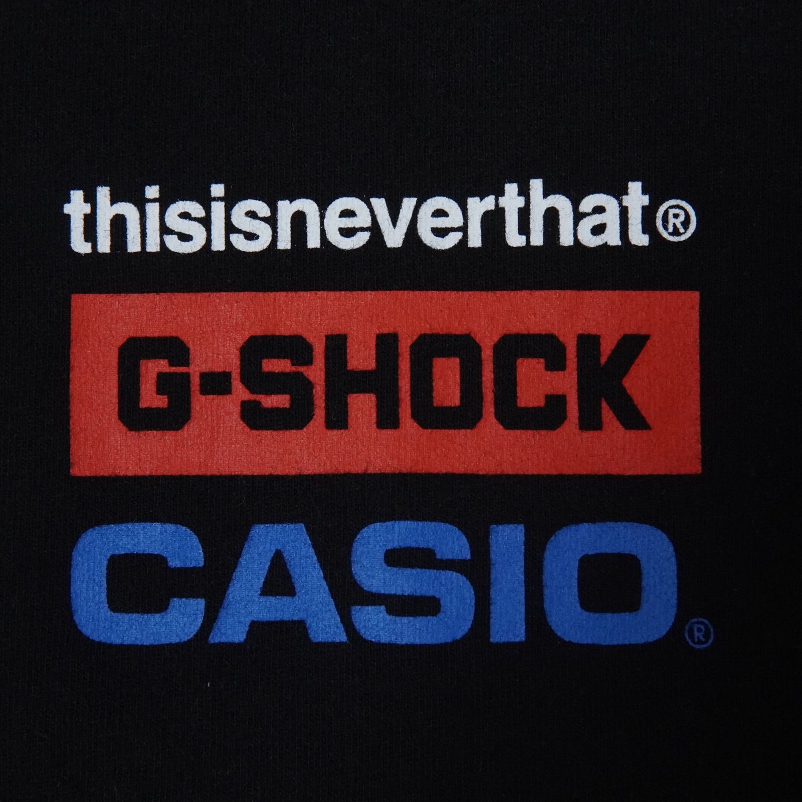 限定品 ディスイズネバーザット Tシャツ L ブラック G-SHOCK コラボ 