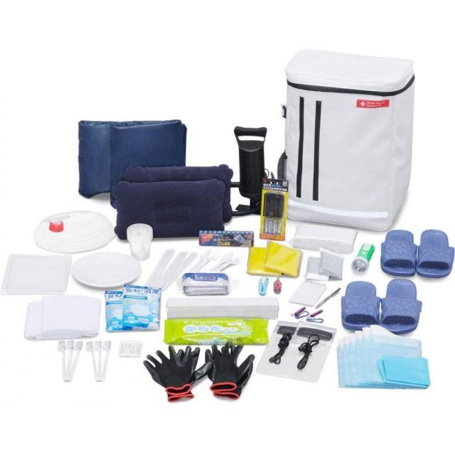 アイリスオーヤマ 防災士監修 防災リュック 防災セット 避難リュック 避難 ひなん 防災 災害対策 2人用 44点 非常用持ち出し袋 BS2-44