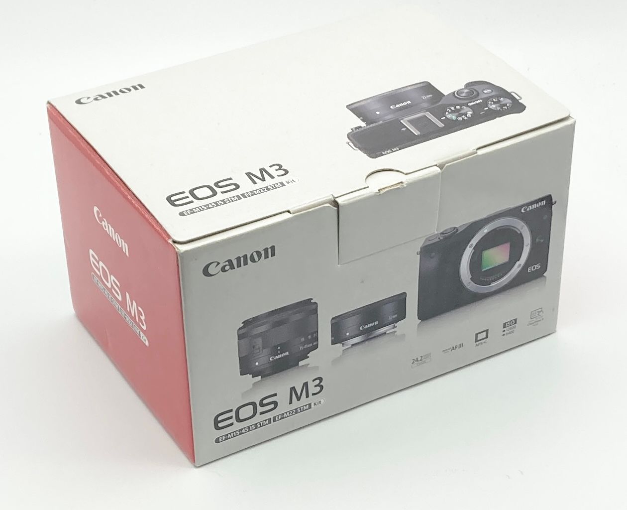 Canon ミラーレス一眼カメラ EOS M3 ダブルレンズキット(ブラック) EF