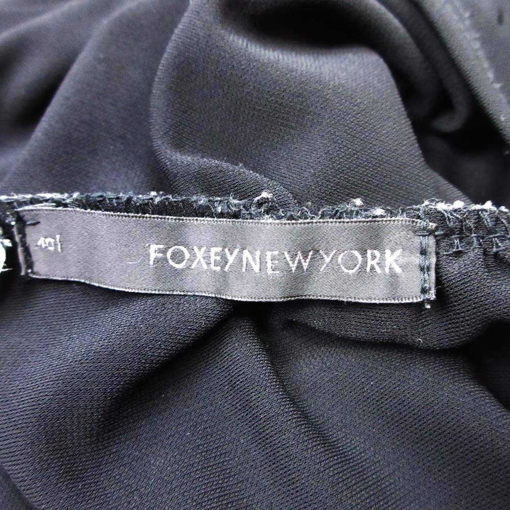 美品 2010年 FOXEY NEW YORK フォクシーニューヨーク スクエア