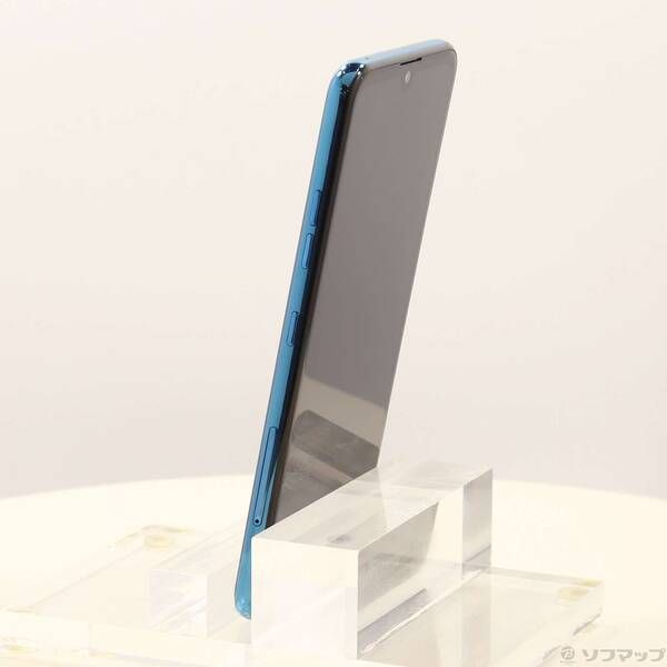 中古品〕 LG K50 32GB スペースブルー SBLGK50 SoftBank【269