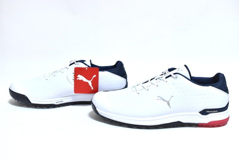 新品 PUMA プーマ スパイクレス ゴルフシューズ 29cm ホワイト 【公式