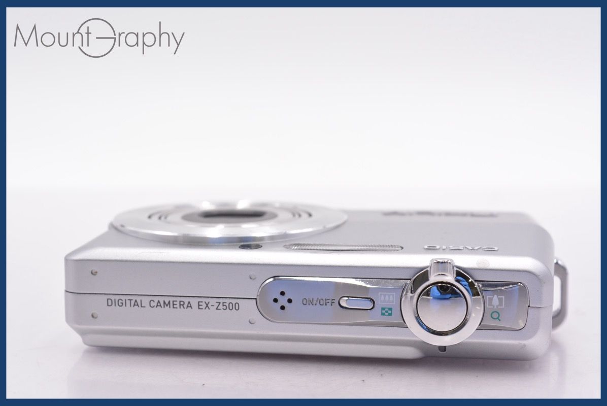 動作品 美品 CASIO EXILIM EX-Z500 デジカメ バッテリー CASIO EXILIM EX-Z500 Silver 5.0MP Compact Digital Camera