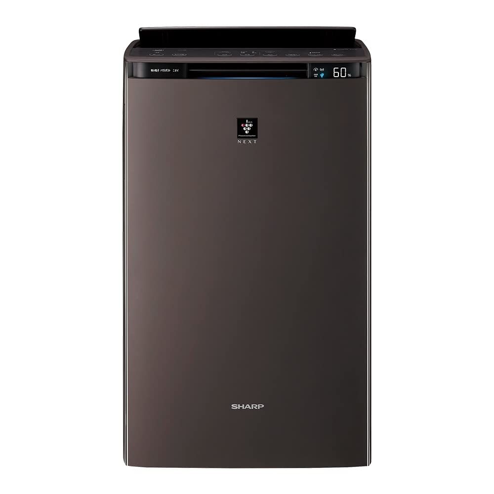 シャープ 加湿 空気清浄機 KI-PX75-T プラズマクラスター NEXT 50000 COCORO AIR搭載 空気清浄 34畳 ブラウン 自動掃除機能付き タンク容量 約3.2L|加湿 ブラウン 2 34畳 加湿量900mL|h 自動掃除